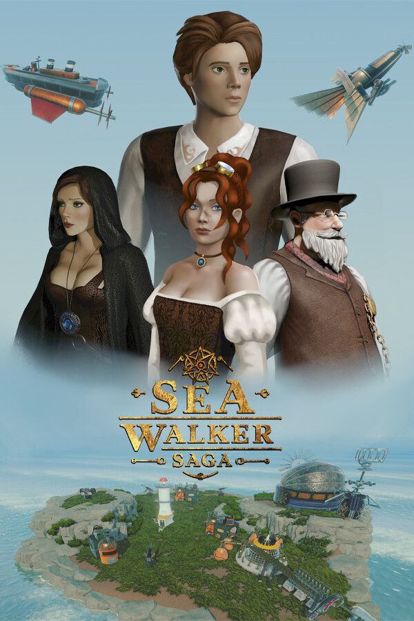 Sea Walker Saga cover art